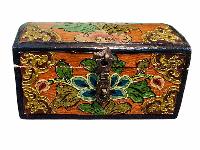 thumb1-Wooden Tibetan Box-34053