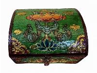 thumb2-Wooden Tibetan Box-34054