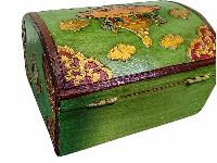 thumb3-Wooden Tibetan Box-34054