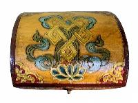 thumb2-Wooden Tibetan Box-34055