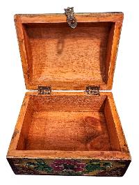 thumb4-Wooden Tibetan Box-34055