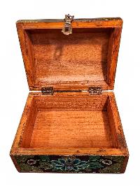 thumb4-Wooden Tibetan Box-34056