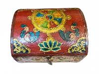 thumb4-Wooden Tibetan Box-34057