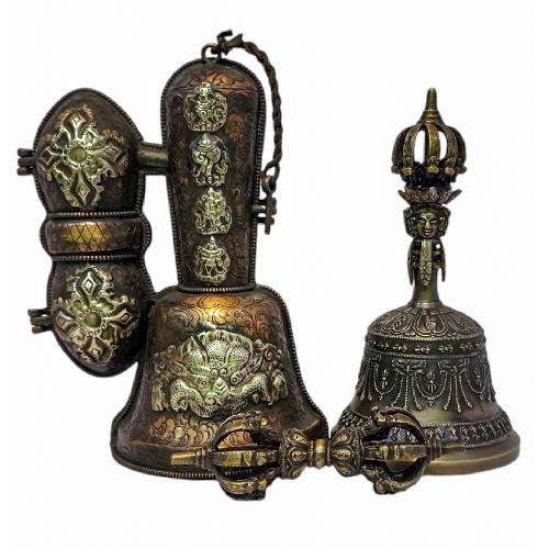 Bell And Dorje vajra With Cover, high Quality