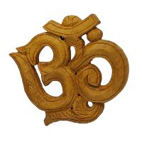 Wooden Om -painted, Haldu Wood