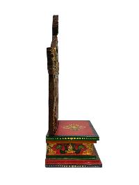 Wooden Altar [chesum] Base, Throne For Statue [traditional Color]