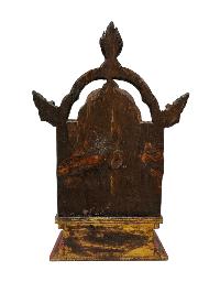 Wooden Altar [chesum] Base, Throne For Statue [traditional Color]