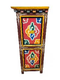 Tibetan Cabinet With Four Doors, [painted]