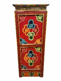 Tibetan Cabinet With Four Doors, [painted]