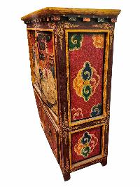 Tibetan Cabinet With Four Doors, [painted]