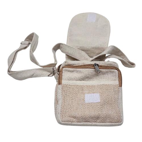 Natural Hemp Mini Bag – Organic