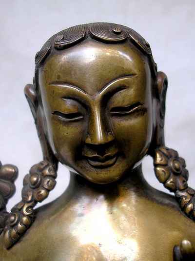 Green Tara Statue, [sold]