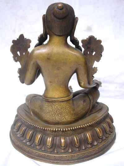 Green Tara Statue, [sold]