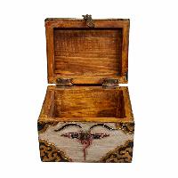 thumb4-Wooden Tibetan Box-34317