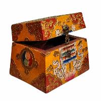 thumb1-Wooden Tibetan Box-34318