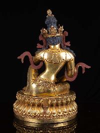 [bodhisattva], Buddhist Handmade Statue, [full Gold Plated], [face Painted], High Quality