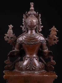 [maitreya Buddha], Buddhist Handmade Statue, [chocolate Oxidized], High Quality