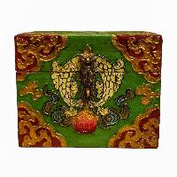 thumb1-Wooden Tibetan Box-34371