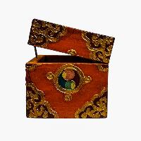 thumb3-Wooden Tibetan Box-34405