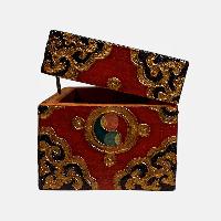 thumb3-Wooden Tibetan Box-34419