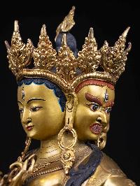 [namgyalma], Buddhist Handmade Statue, [full Gold Plated], [face Painted] And [high Quality]