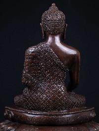 [shakyamuni Buddha], Buddhist Handmade Statue, [chocolate Oxidized], High Quality