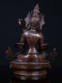 [saraswati], Buddhist Handmade Statue, [chocolate Oxidized], High Quality