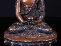 [amitabha Buddha], Buddhist Handmade Statue, [chocolate Oxidized], High Quality