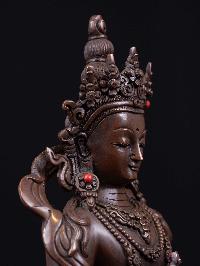 [aparimita], Buddhist Handmade Statue, [chocolate Oxidized], High Quality