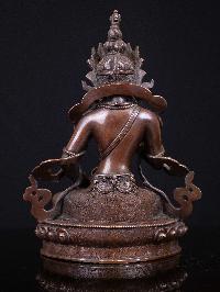 [vajrasattva], Buddhist Handmade Statue, [chocolate Oxidized], High Quality