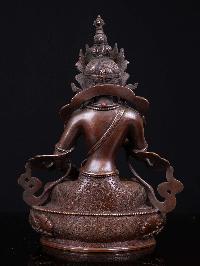 [vajrasattva], Buddhist Handmade Statue, [chocolate Oxidized], High Quality