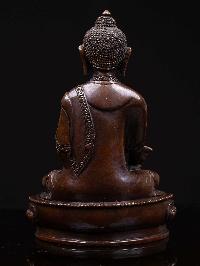 [medicine Buddha], Buddhist Handmade Statue, [chocolate Oxidized], High Quality