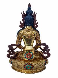 [aparimita], Buddhist Handmade Statue, [full Gold Plated], [face Painted], [stone Setting] And [high Quality]