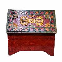 thumb4-Wooden Tibetan Box-34514