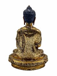 [shakyamuni Buddha], Buddhist Handmade Statue, [full Gold Plated], [face Painted] And [high Quality]