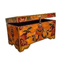 thumb2-Wooden Tibetan Box-34594