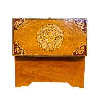 thumb4-Wooden Tibetan Box-34594