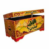 thumb2-Wooden Tibetan Box-34595