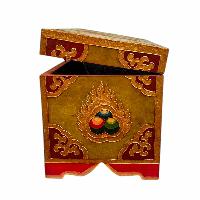 thumb3-Wooden Tibetan Box-34595