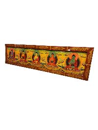 [pancha Buddha], Handmade Wall Hanging, [painted], High Quality