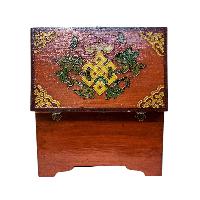 thumb3-Wooden Tibetan Box-34643