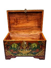 thumb4-Wooden Tibetan Box-34643