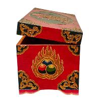 thumb3-Wooden Tibetan Box-34644