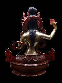 [sherab Chhama], Buddhist Handmade Statue, [half Gold Plated], [face Painted] And [high Quality]