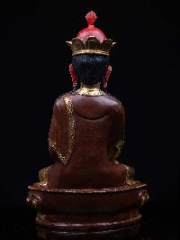 [tonpa Shenrab], Buddhist Handmade Statue, [half Gold Plated], [face Painted] And [high Quality]