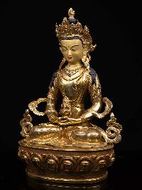 [aparimita], Buddhist Handmade Statue, [full Gold Plated], [face Painted] And [high Quality]