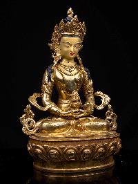 [aparimita], Buddhist Handmade Statue, [full Gold Plated], [face Painted] And [high Quality]