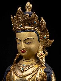 [aparimita], Buddhist Handmade Statue, [full Gold Plated], [face Painted] And [high Quality]