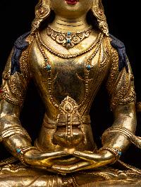 [aparimita], Buddhist Handmade Statue, [full Gold Plated], [face Painted] And [high Quality]