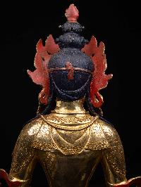 [aparimita], Buddhist Handmade Statue, [full Gold Plated], [face Painted] And [high Quality]